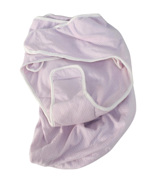 A White Swaddles from Ergobaby in size O/S for neutral. (Front View)