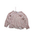 A Pink Long Sleeve Tops from Little Mercerie in size 4T for girl. (Front View)