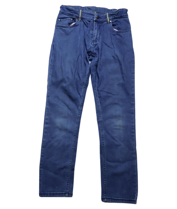 A Blue Jeans from Velveteen in size 10Y for boy. (Front View)