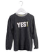 A Grey Long Sleeve Tops from Armani in size 8Y for boy. (Front View)