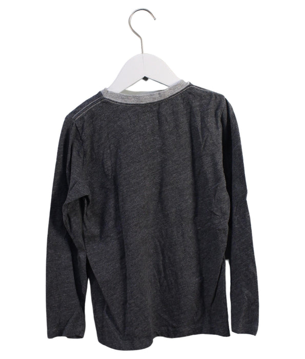 A Grey Long Sleeve Tops from Armani in size 8Y for boy. (Back View)