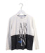 A Grey Long Sleeve Tops from Armani in size 8Y for boy. (Front View)