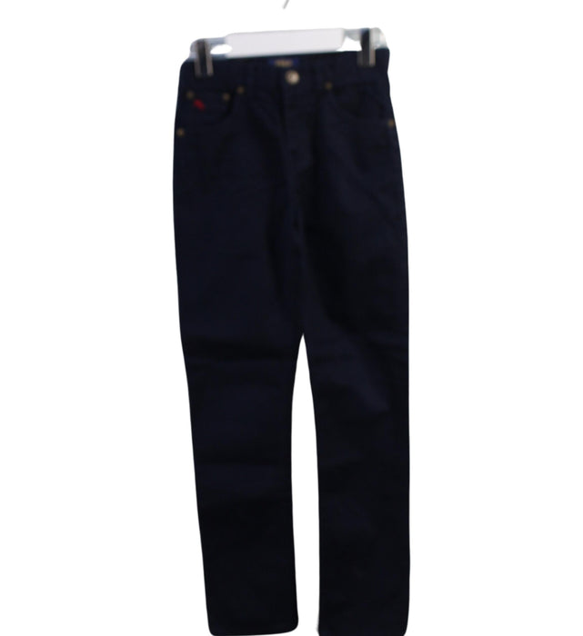 A Navy Jeans from Polo Ralph Lauren in size 7Y for boy. (Front View)