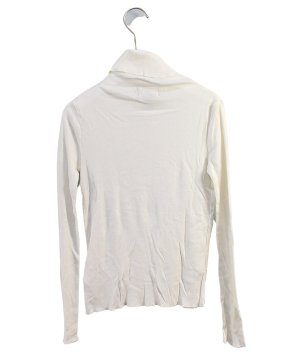 A White Long Sleeve Tops from Polo Ralph Lauren in size 7Y for girl. (Back View)