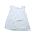 A White Sleeveless Dresses from Petit Bateau in size 10Y for girl. (Front View)