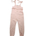 A Pink Jumpsuits from Babidu in size 6T for girl. (Front View)