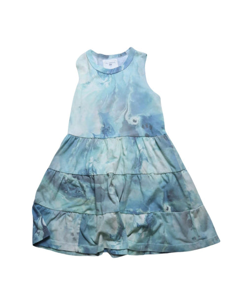 A Blue Sleeveless Dresses from Sol Angeles in size 8Y for girl. (Front View)