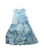 A Blue Sleeveless Dresses from Sol Angeles in size 8Y for girl. (Front View)