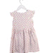 A White Short Sleeve Dresses from Petit Bateau in size 6T for girl. (Back View)