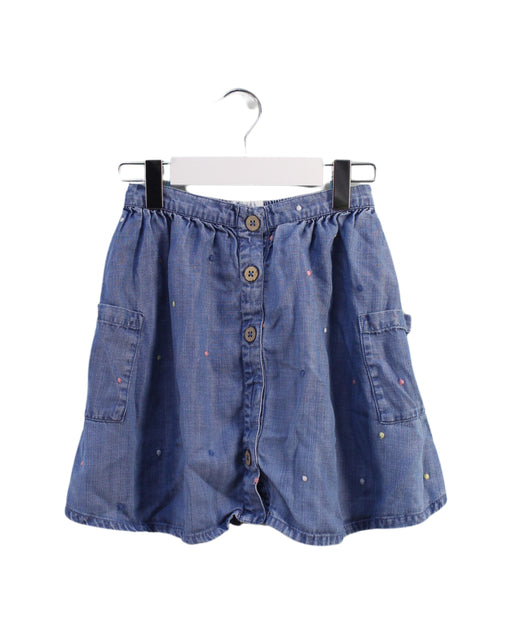 A Blue Short Skirts from FatFace in size 5T for girl. (Front View)