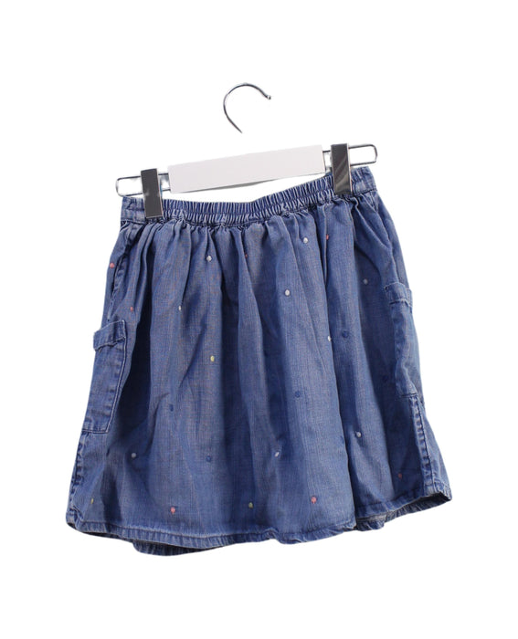 A Blue Short Skirts from FatFace in size 5T for girl. (Back View)