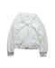 A Ivory Lightweight Jackets from Nicholas & Bears in size 8Y for girl. (Front View)