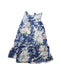 A Navy Sleeveless Dresses from Polo Ralph Lauren in size 6T for girl. (Back View)