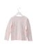 A Pink Long Sleeve T Shirts from Crewcuts in size 4T for girl. (Back View)
