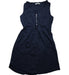 A Navy Sleeveless Dresses from Angel Maternity in size XS for maternity. (Front View)