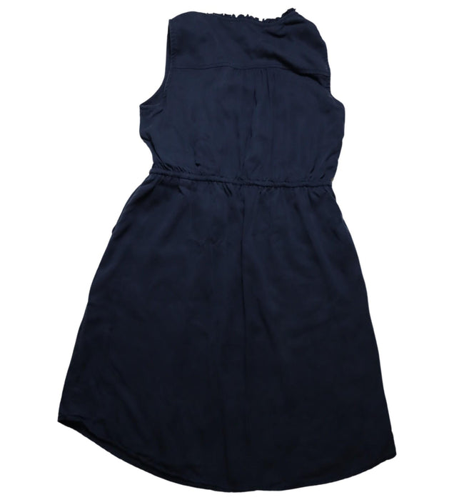 A Navy Sleeveless Dresses from Angel Maternity in size XS for maternity. (Back View)