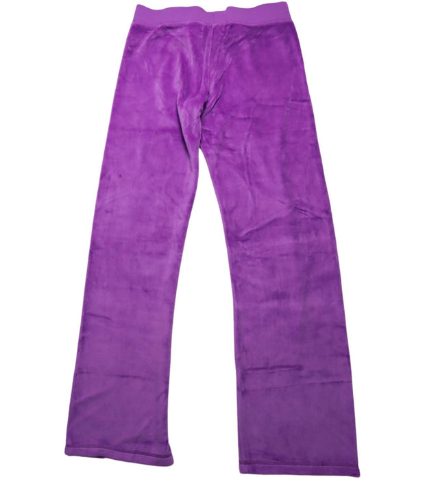 A Purple Sweatpants from Juicy Couture in size 12Y for girl. (Back View)