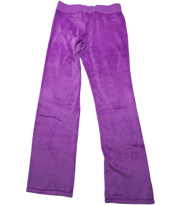 A Purple Sweatpants from Juicy Couture in size 12Y for girl. (Back View)