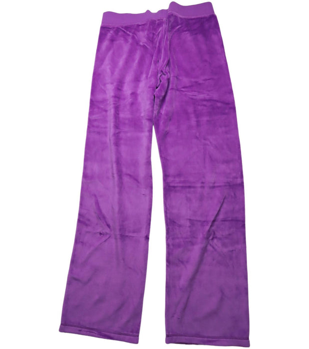 A Purple Sweatpants from Juicy Couture in size 12Y for girl. (Back View)