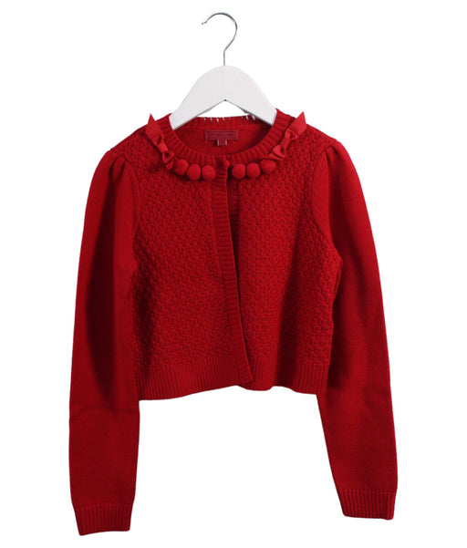 A Red Cardigans from Nicholas & Bears in size 10Y for girl. (Front View)