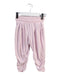 A Pink Sweatpants from Milky in size 6-12M for girl. (Front View)