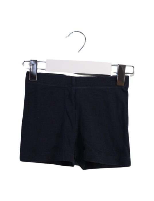 A Navy Shorts from Tea in size 6T for girl. (Front View)