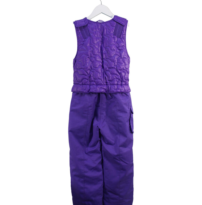 A Purple Ski Pants & Salopettes from Obermeyer in size 7Y for girl. (Back View)