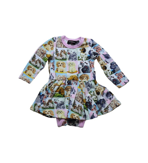 A Multicolour Long Sleeve Dresses from Rock Your Baby in size 3-6M for girl. (Front View)