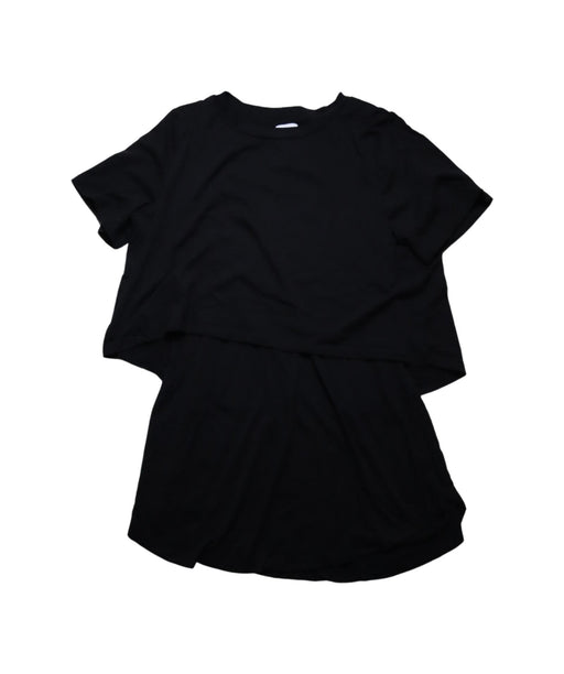 A Black Short Sleeve Tops from Bae in size M for maternity. (Front View)