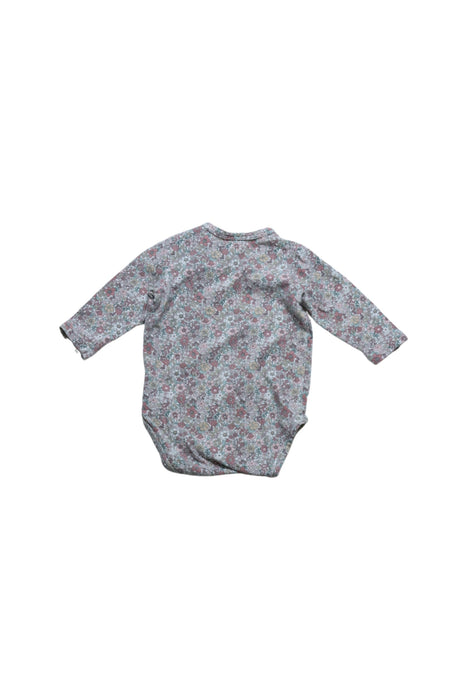 A Multicolour Long Sleeve Bodysuits from Seed in size 0-3M for girl. (Back View)