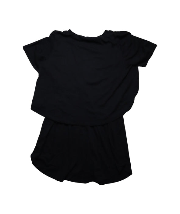 A Black Short Sleeve Tops from Bae in size M for maternity. (Back View)