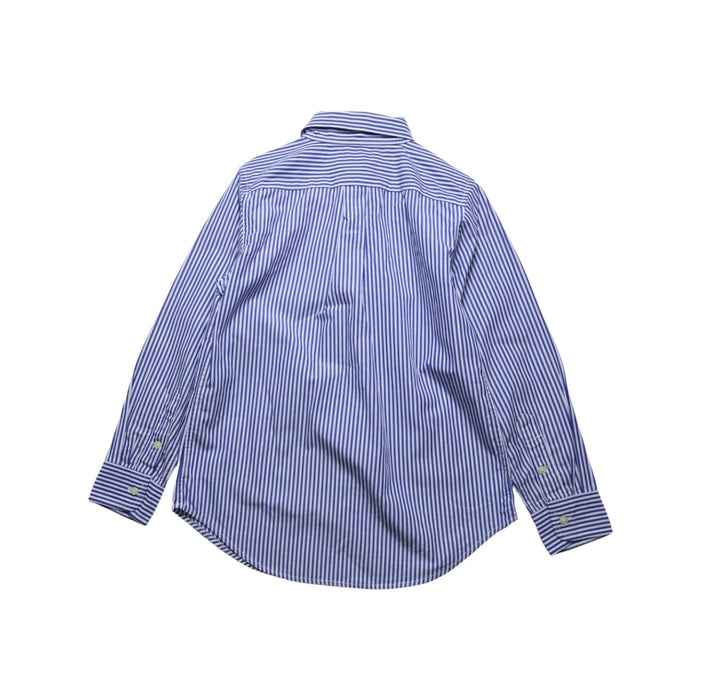 A Blue Shirts from Ralph Lauren in size 7Y for boy. (Back View)