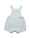 A Ivory Sleeveless Rompers from Seed in size 0-3M for neutral. (Front View)