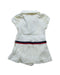 A Ivory Short Sleeve Dresses from Nicholas & Bears in size 6-12M for girl. (Back View)