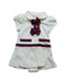 A Ivory Short Sleeve Dresses from Nicholas & Bears in size 6-12M for girl. (Front View)