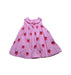 A Pink Sleeveless Dresses from Jacadi in size 3-6M for girl. (Front View)
