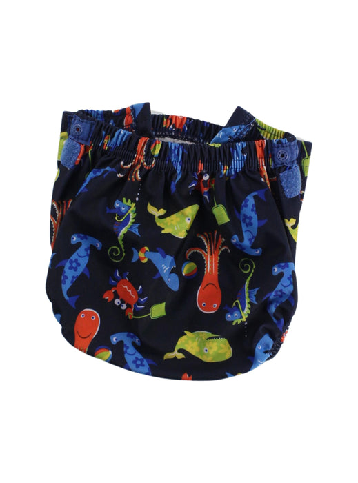 A Multicolour Swim Diapers from Konfidence in size O/S for boy. (Back View)