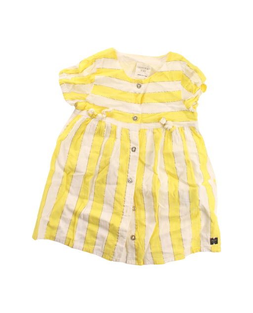 A White Short Sleeve Dresses from Carrément Beau in size 6-12M for girl. (Front View)