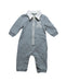 A Grey Long Sleeve Jumpsuits from Nicholas & Bears in size 3-6M for boy. (Front View)