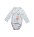 A Ivory Long Sleeve Bodysuits from Little Marc Jacobs in size 6-12M for neutral. (Front View)