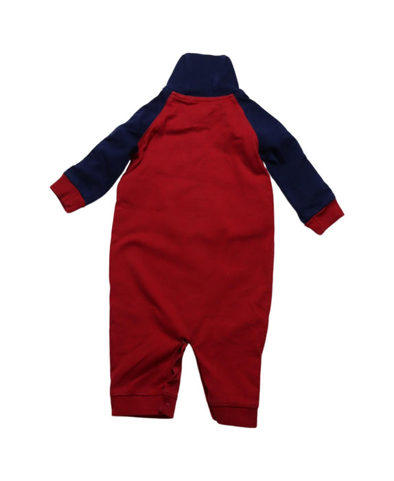 A Red Long Sleeve Jumpsuits from Ralph Lauren in size 0-3M for boy. (Back View)