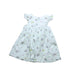 A Green Sleeveless Dresses from Petit Bateau in size 6-12M for girl. (Front View)