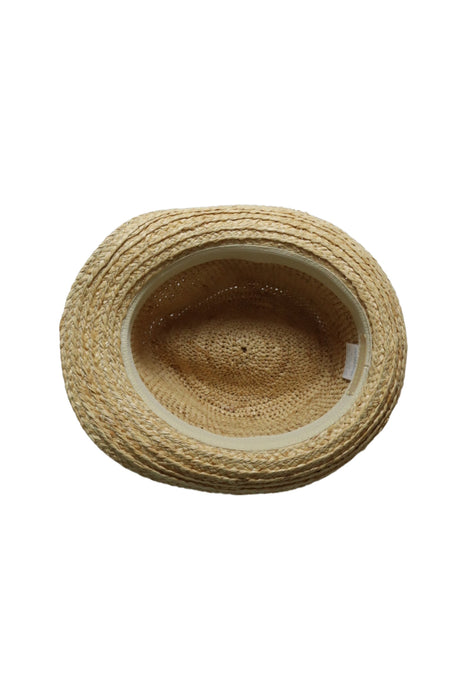 A Beige Sun Hats from Surlaplage in size O/S for girl. (Back View)