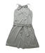 A Grey Sleeveless Dresses from Little Mercerie in size 10Y for girl. (Front View)