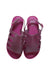 A Pink Sandals from Melissa in size EU33-/-US1 for girl. (Back View)