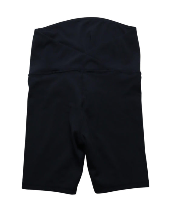 A Black Active Pants from Ingrid & Isabel in size XS for maternity. (Front View)