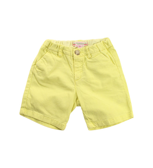 A Yellow Shorts from Bonpoint in size 6-12M for boy. (Front View)