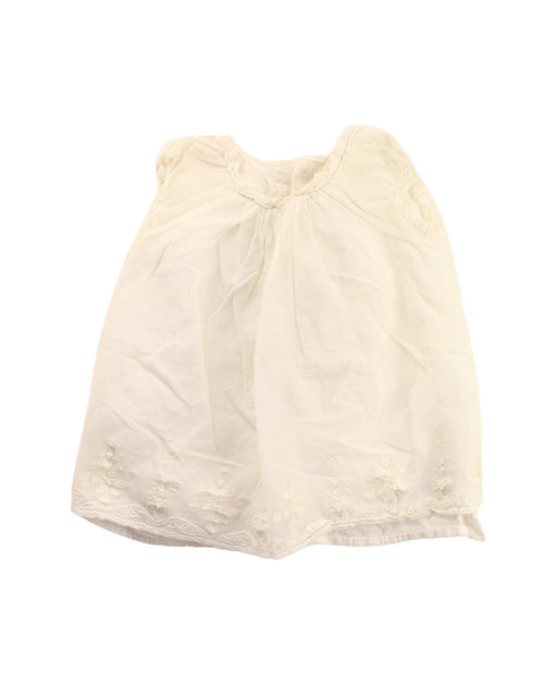 A White Short Sleeve Dresses from Bonpoint in size 6-12M for girl. (Front View)