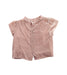 A Peach Short Sleeve Tops from Bonpoint in size 3T for girl. (Back View)