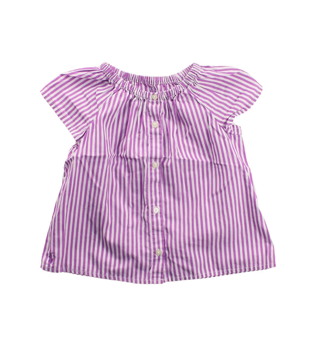 A Purple Short Sleeve Dresses from Ralph Lauren in size 2T for girl. (Front View)